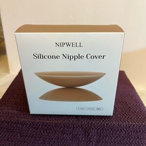 NIPWELL‎ SILICONE NIPPLE COVER NIB CARMEL COLOR SIZE 2, D+ CUP
